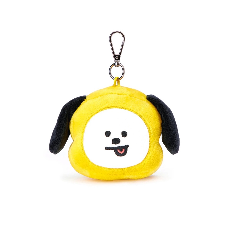 BT21 CHIMMY FACE PLUSH KEYCHAIN